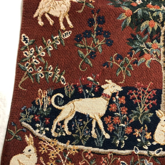 Tree of Life Tapestry Wall Hanging from France - Picture 5 of 8